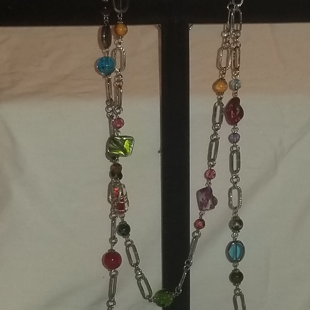 Multi Stone Necklace